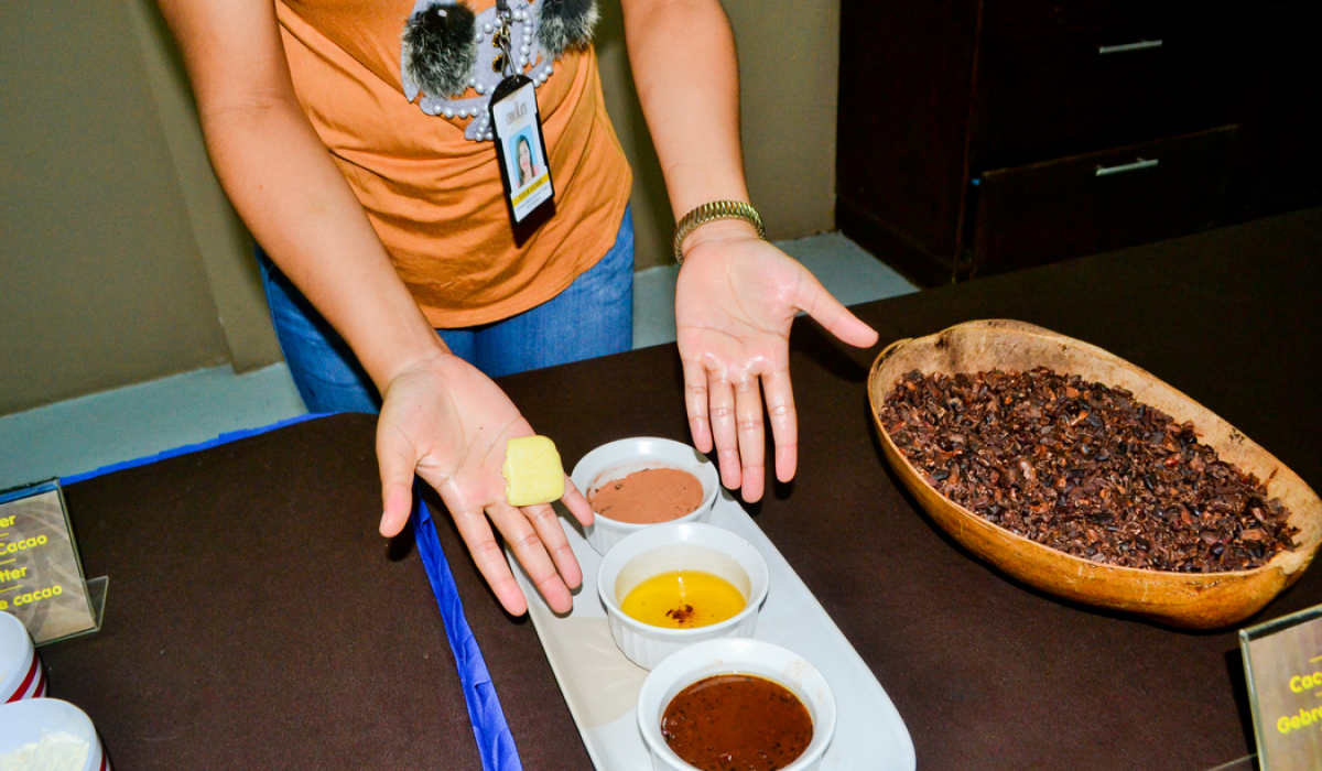 Del Oro Chocolate Factory samples - Marysol Tours - Puerto Plata City Tour
